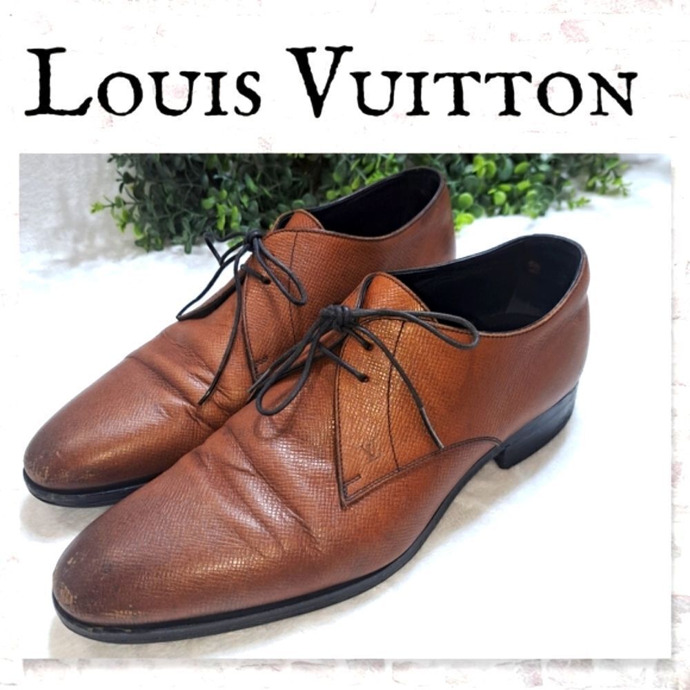 Louis Vuitton Mens Leather Loafers Authentic in Good Condition
